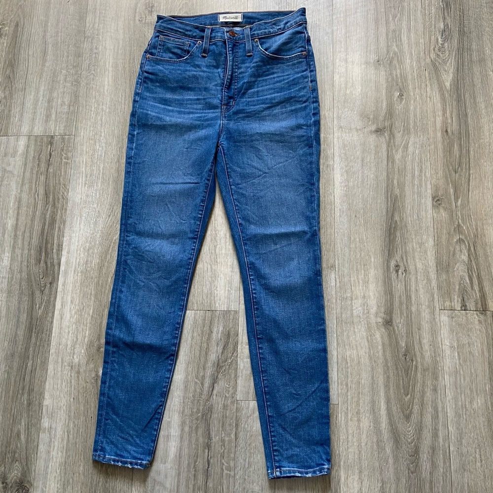 Madewell 11" High-Rise Skinny Jeans Maricopa 28